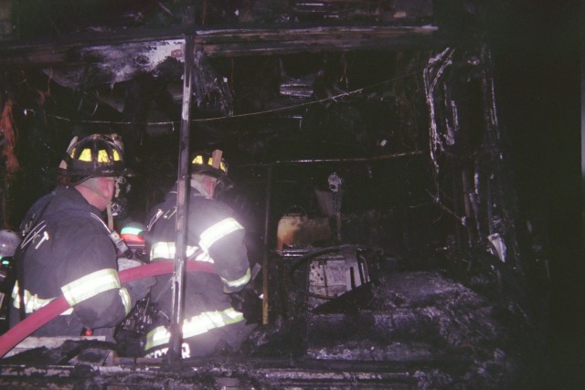 Bus Fire, NYS Thruway, 10/19/05