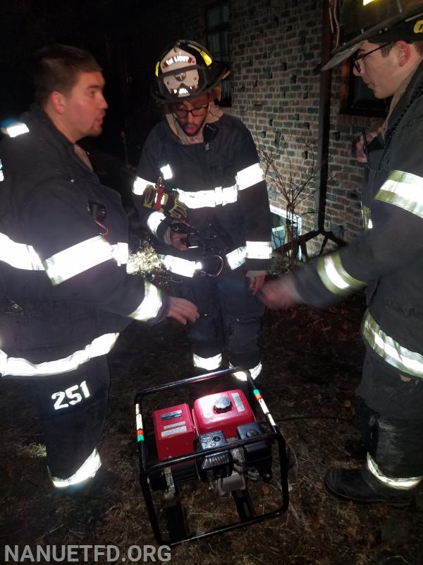 3/24/2019 Broken water pipe. Grandview Ave. Nanuet. Flooding condition. 6 feet of water in basement. 8-5 has command. 8-EQ and 8-1750. O&R and Suez for water and power cuts. Photos By Vincent P. Tuzzolino