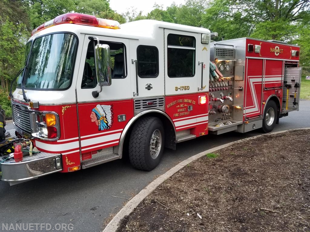 Sunday night May 19, NFD got called for the smell of gas. As it turned out it was sewer gas coming up from the drain. Photos by Vincent P. Tuzzolinio
