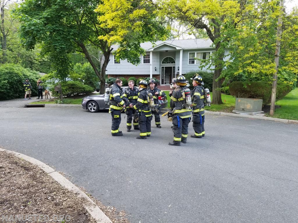 Sunday night May 19, NFD got called for the smell of gas. As it turned out it was sewer gas coming up from the drain. 
Photos by Vincent P. Tuzzolinio