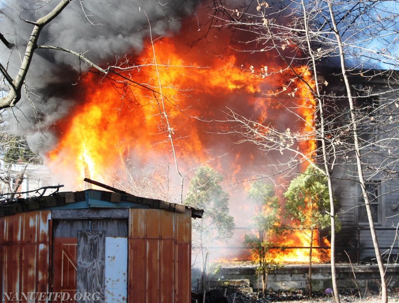 Nanuet Fire Department M/A Dept 17. Structure Fire Main Street Spring Valley.
Photo by Vincent P. Tuzzolino. 1-1-2015
