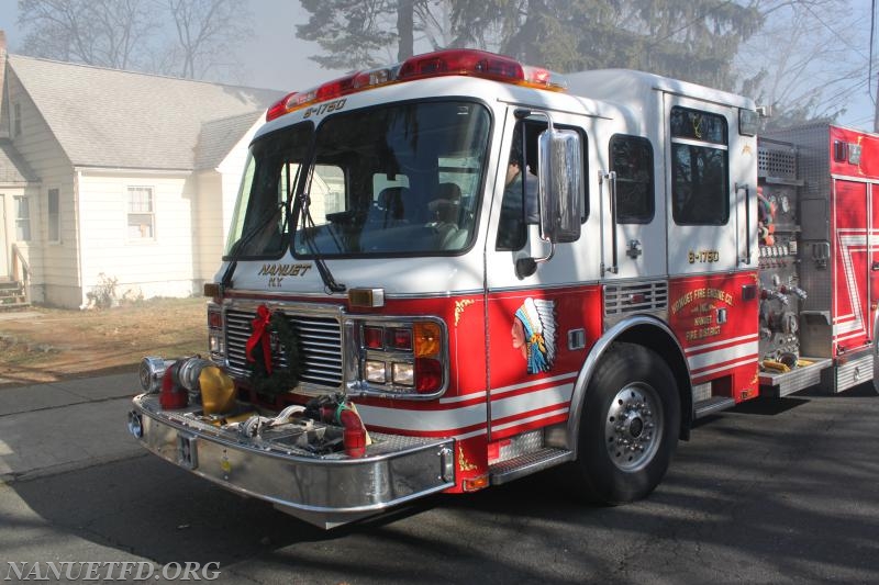 Nanuet Fire Department M/A Dept 17. Structure Fire Main Street Spring Valley.
Photo by Vincent P. Tuzzolino. 1-1-2015
