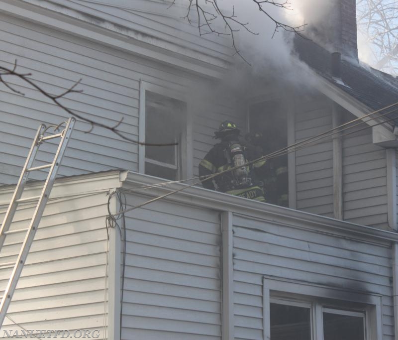 Nanuet Fire Department M/A Dept 17. Structure Fire Main Street Spring Valley.
Photo by Vincent P. Tuzzolino. 1-1-2015
