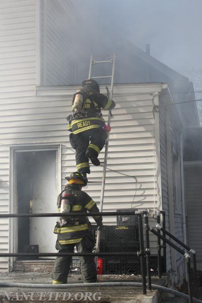 Nanuet Fire Department M/A Dept 17. Structure Fire Main Street Spring Valley.
Photo by Vincent P. Tuzzolino. 1-1-2015
