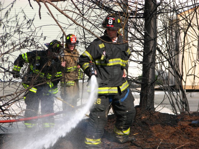 Brush fire, Pata going to work