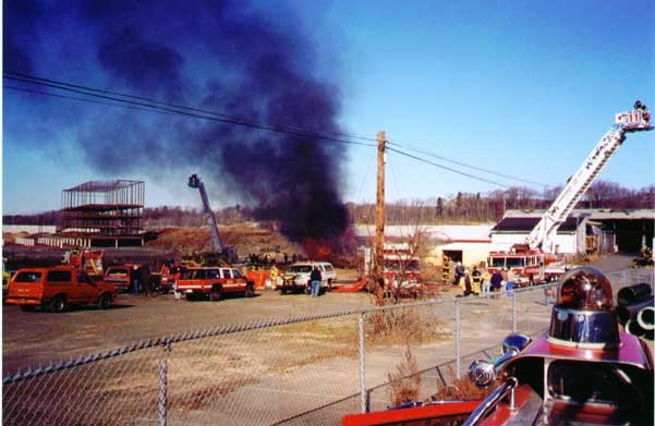 Beckerle lumber Yard Drill in West Nyack, NY on the presesnt site of the Palisades Mall