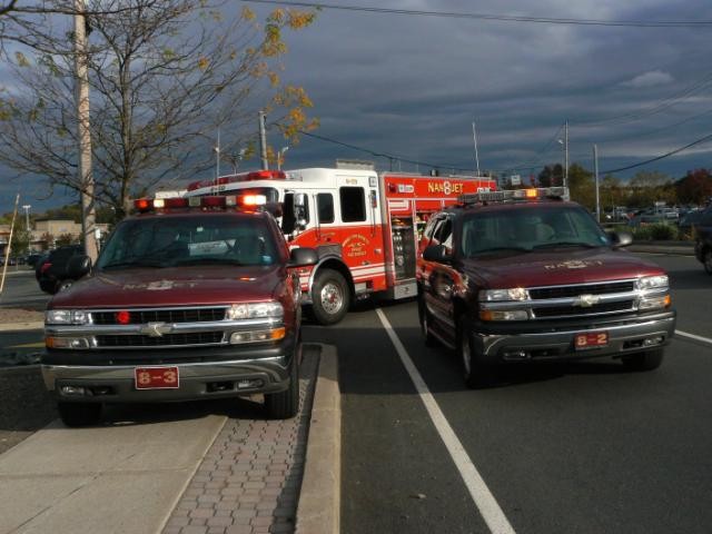 Rush hour extrication on busy Rt. 59 coridor, 10/22/08 Photo: Lance Thaxton