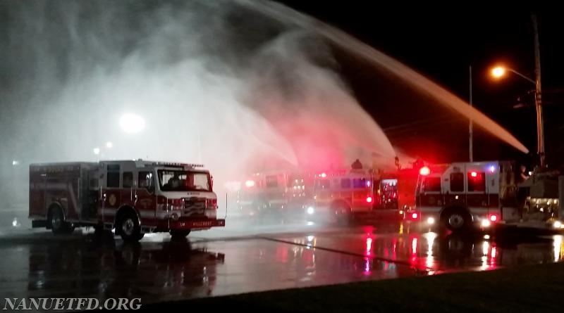 8-1750 helps welcome in to service 6-Squard and the new 6-100. Photo by 8-2 B.J  and Vincent P.Tuzzolino
