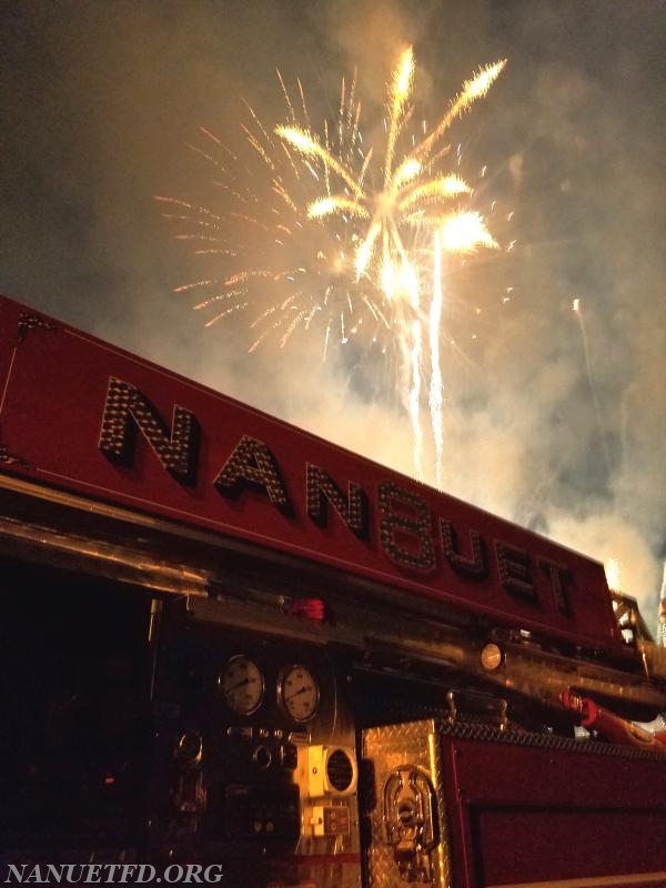 8-75 and the Nanuet Fire Department help bring in the 4th of July. Nanuet Fire Works. Happy Birthday America. Photo's by Vincent P. Tuzzolino.
