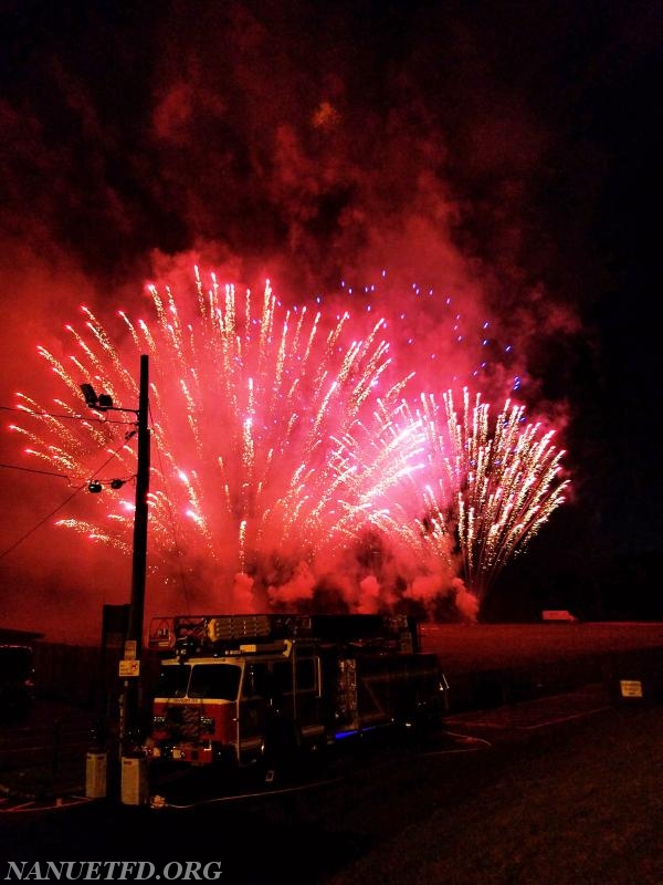 8-75 and the Nanuet Fire Department help bring in the 4th of July. Nanuet Fire Works. Happy Birthday America. Photo's by Vincent P. Tuzzolino.
