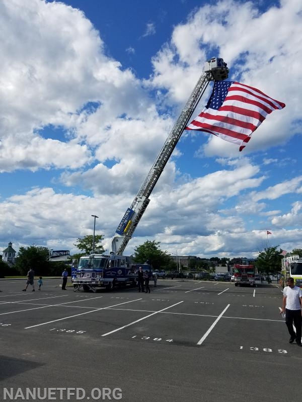 8-10-2019. Best overall  department out of county and best Ladder truck 8-75. The Tarrytown Firefighters
. Parade. Nice Job Department 8
