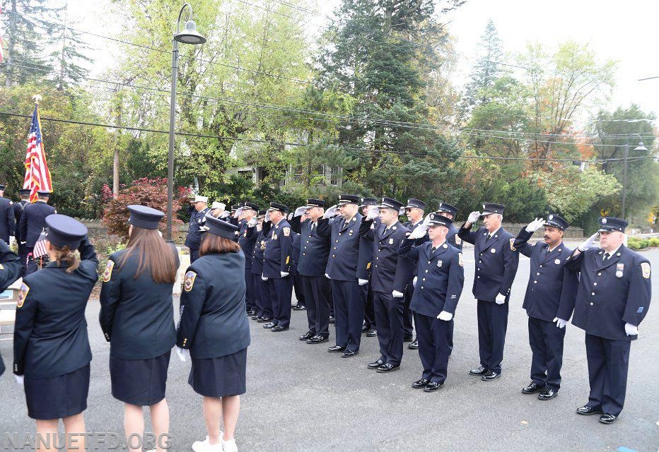 Today we honored our departed members of the Nanuet Fire Department.  10-20-2019. Photos By Paul J. Tuzzolino