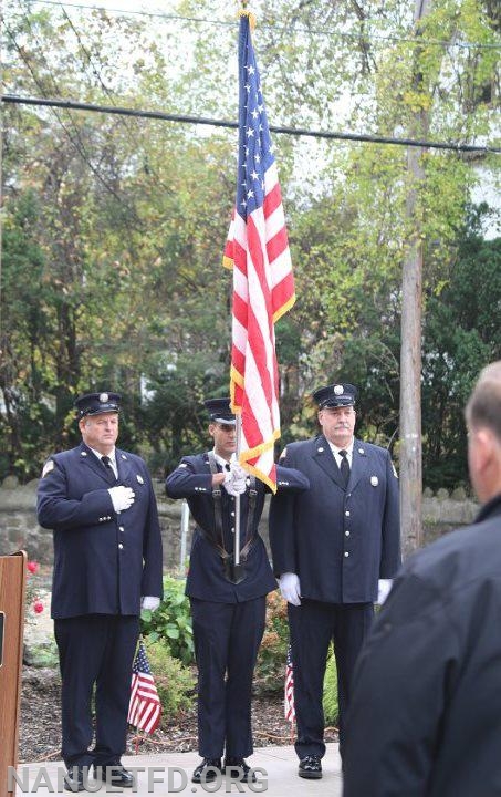 Today we honored our departed members of the Nanuet Fire Department.  10-20-2019. Photos By Paul J. Tuzzolino