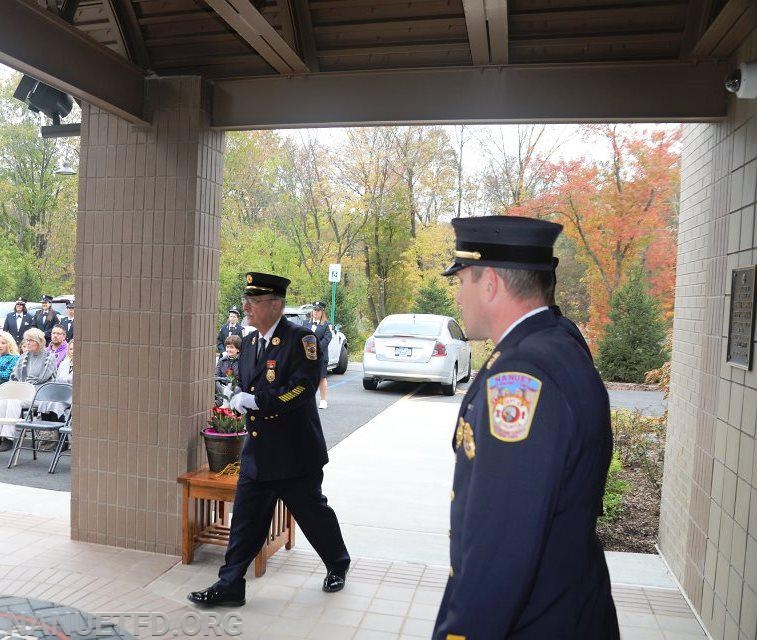 Today we honored our departed members of the Nanuet Fire Department.  10-20-2019. Photos By Paul J. Tuzzolino