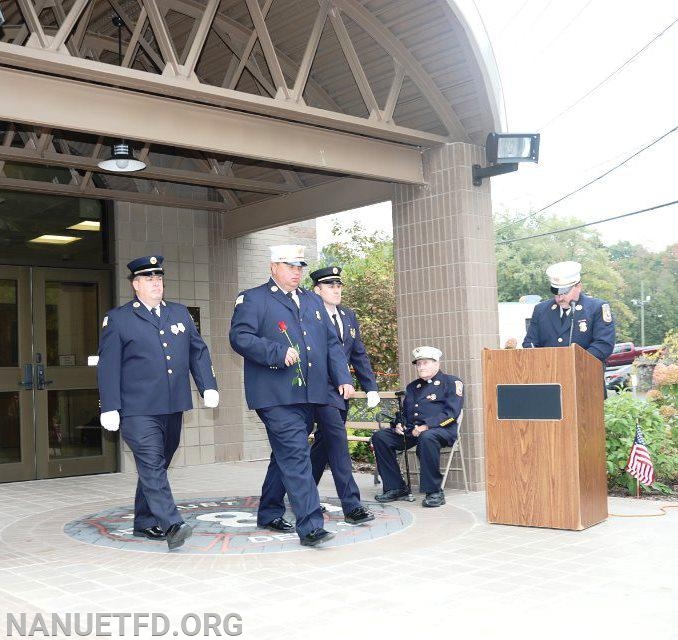 Today we honored our departed members of the Nanuet Fire Department.  10-20-2019. Photos By Paul J. Tuzzolino