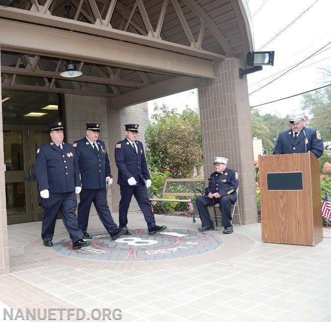 Today we honored our departed members of the Nanuet Fire Department.  10-20-2019. Photos By Paul J. Tuzzolino