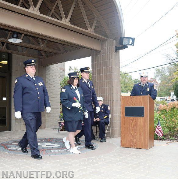 Today we honored our departed members of the Nanuet Fire Department.  10-20-2019. Photos By Paul J. Tuzzolino