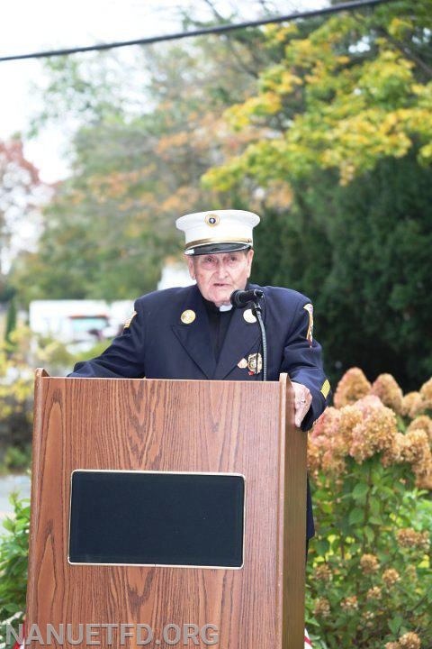 Today we honored our departed members of the Nanuet Fire Department.  10-20-2019. Photos By Paul J. Tuzzolino