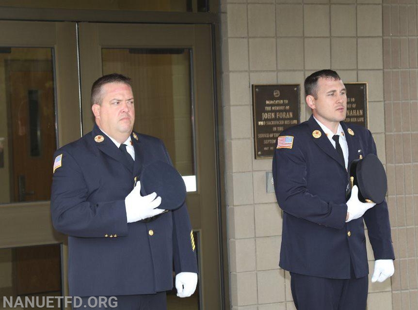 Today we honored our departed members of the Nanuet Fire Department.  10-20-2019. Photos By Paul J. Tuzzolino