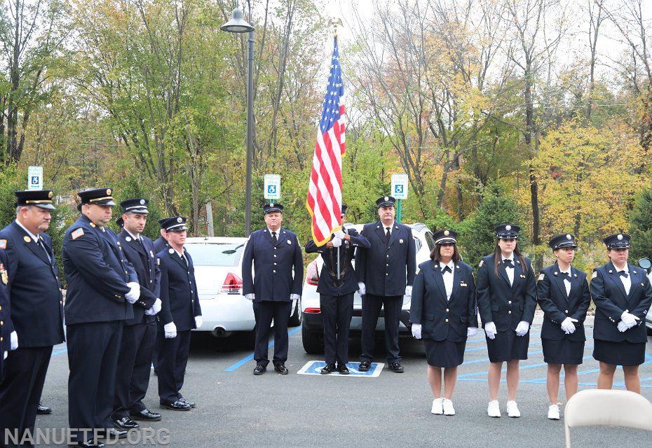 Today we honored our departed members of the Nanuet Fire Department.  10-20-2019. Photos By Paul J. Tuzzolino