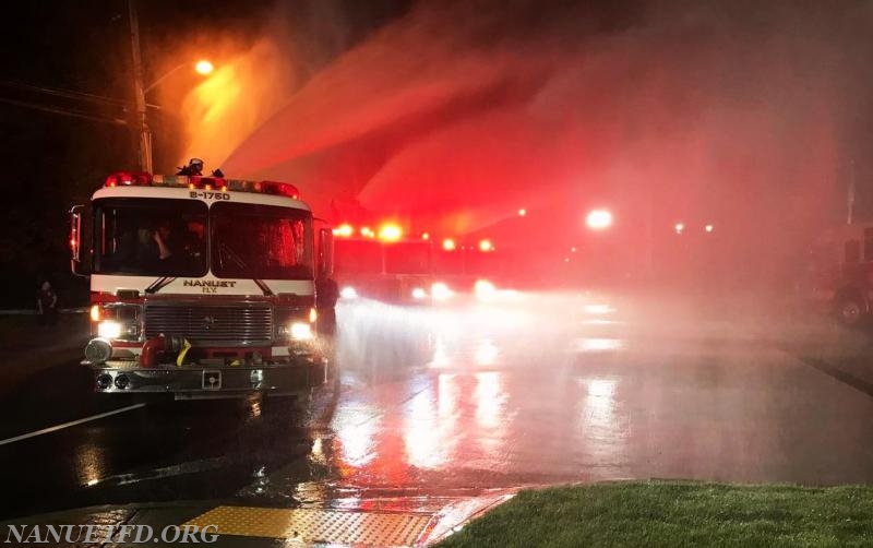 8-1750 helps welcome in to service 6-Squard and the new 6-100. Photo by 8-2 B.J  and Vincent P.Tuzzolino