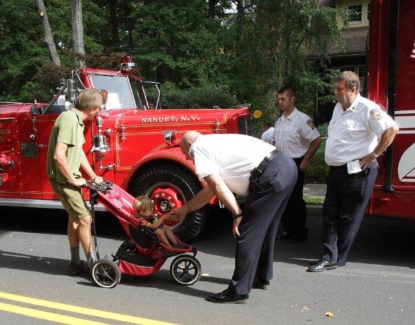 Nyack Parade. 10-5-2013, Nanuet Fire Department won Best Presenting Company. Photo's By Paul J. Tuzzolino 