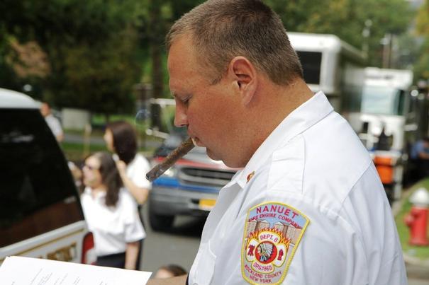 Nyack Parade. 10-5-2013, Nanuet Fire Department won Best Presenting Company. Photo's By Paul J. Tuzzolino 