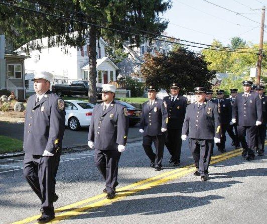 Nyack Parade. 10-5-2013, Nanuet Fire Department won Best Presenting Company. Photo's By Paul J. Tuzzolino 