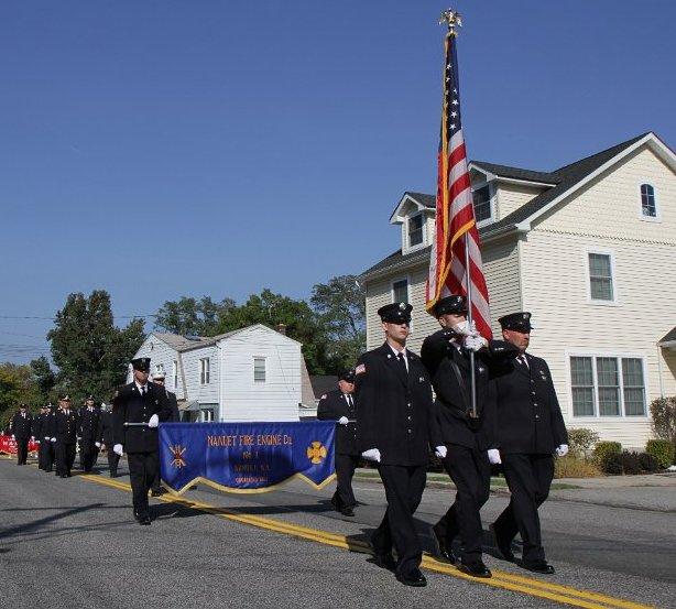 Nyack Parade. 10-5-2013, Nanuet Fire Department won Best Presenting Company. Photo's By Paul J. Tuzzolino 