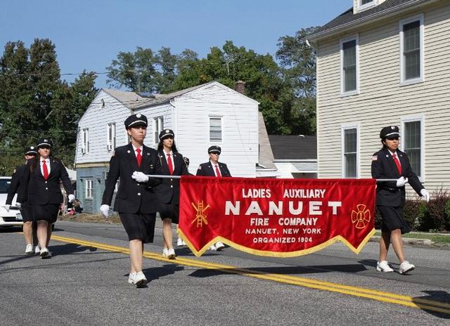 Nyack Parade. 10-5-2013, Nanuet Fire Department won Best Presenting Company. Photo's By Paul J. Tuzzolino 