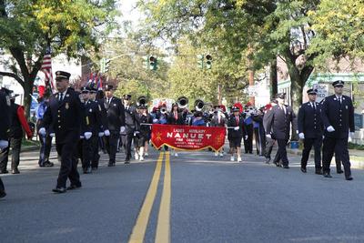 Nyack Parade. 10-5-2013, Nanuet Fire Department won Best Presenting Company. Photo's By Paul J. Tuzzolino
