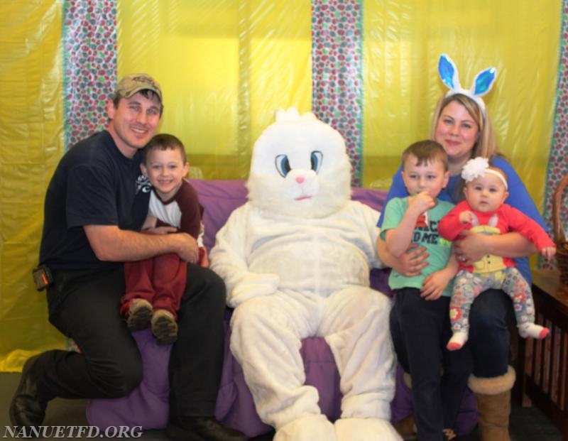 Breakfast with the Easter Bunny.  NFD Ladies Auxiliary. Great Job Ladies. March 28, 2018. Photo by Vincent P. Tuzzolino