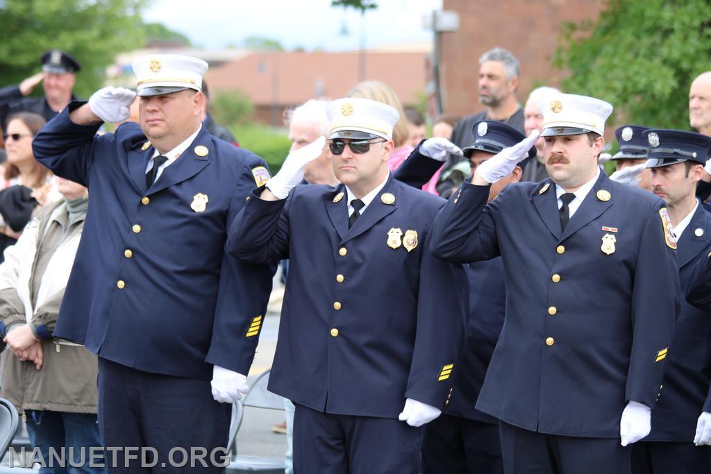 Nanuet Fire Department pays tribute to our fallen. Memorial Day 2021. Thank you for all who gave their all so we may be free. Photos by Vincent P Tuzzolino