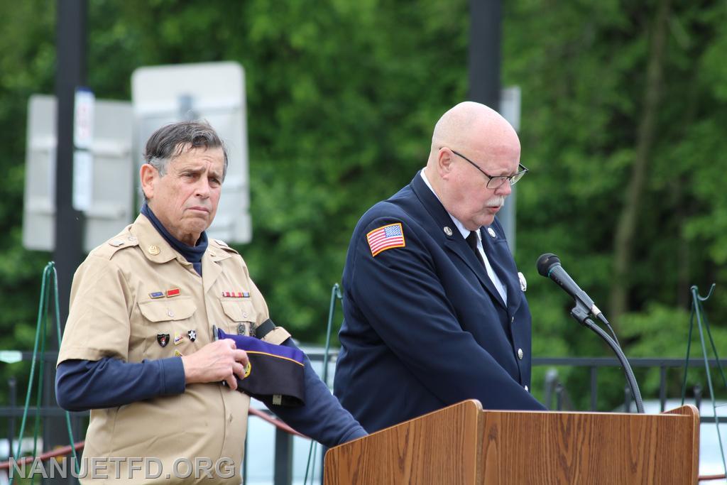 Nanuet Fire Department pays tribute to our fallen. Memorial Day 2021. Thank you for all who gave their all so we may be free. Photos by Vincent P Tuzzolino