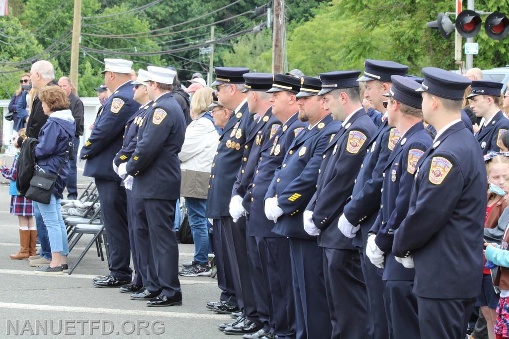 Nanuet Fire Department pays tribute to our fallen. Memorial Day 2021. Thank you for all who gave their all so we may be free. Photos by Vincent P Tuzzolino