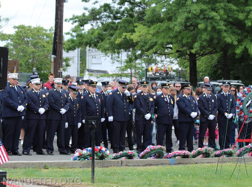 Nanuet Fire Department pays tribute to our fallen. Memorial Day 2021. Thank you for all who gave their all so we may be free. Photos by Vincent P Tuzzolino