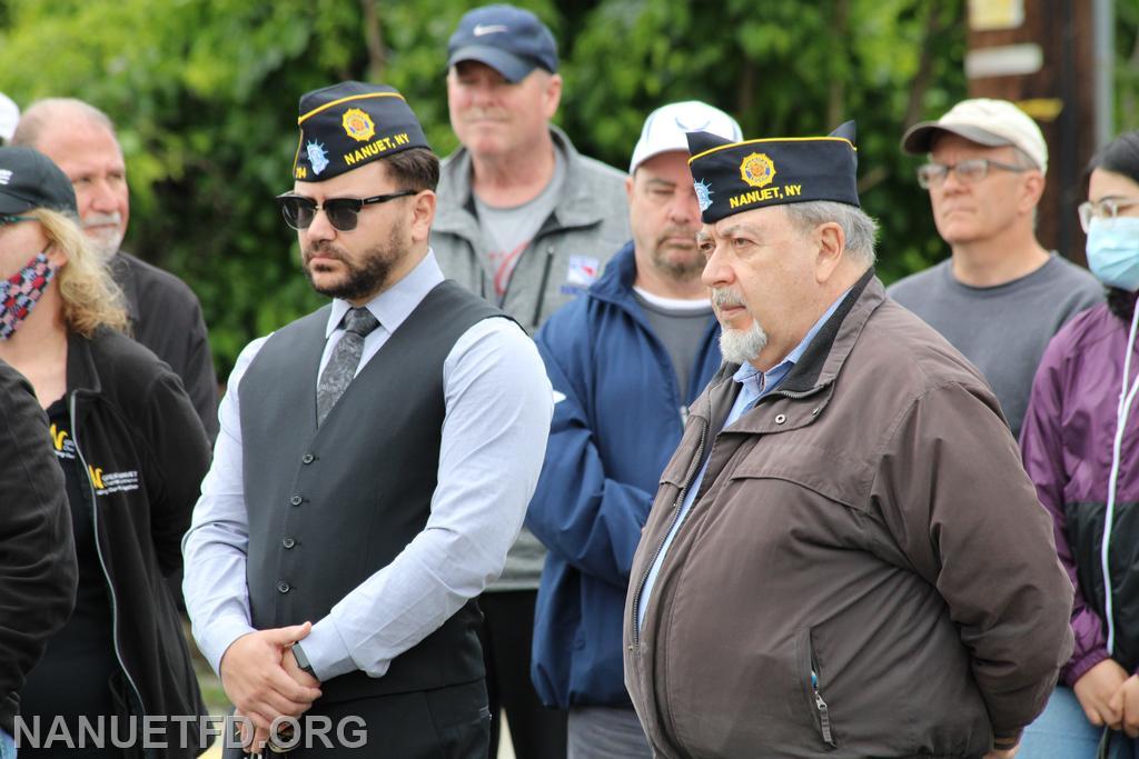 Nanuet Fire Department pays tribute to our fallen. Memorial Day 2021. Thank you for all who gave their all so we may be free. Photos by Vincent P Tuzzolino