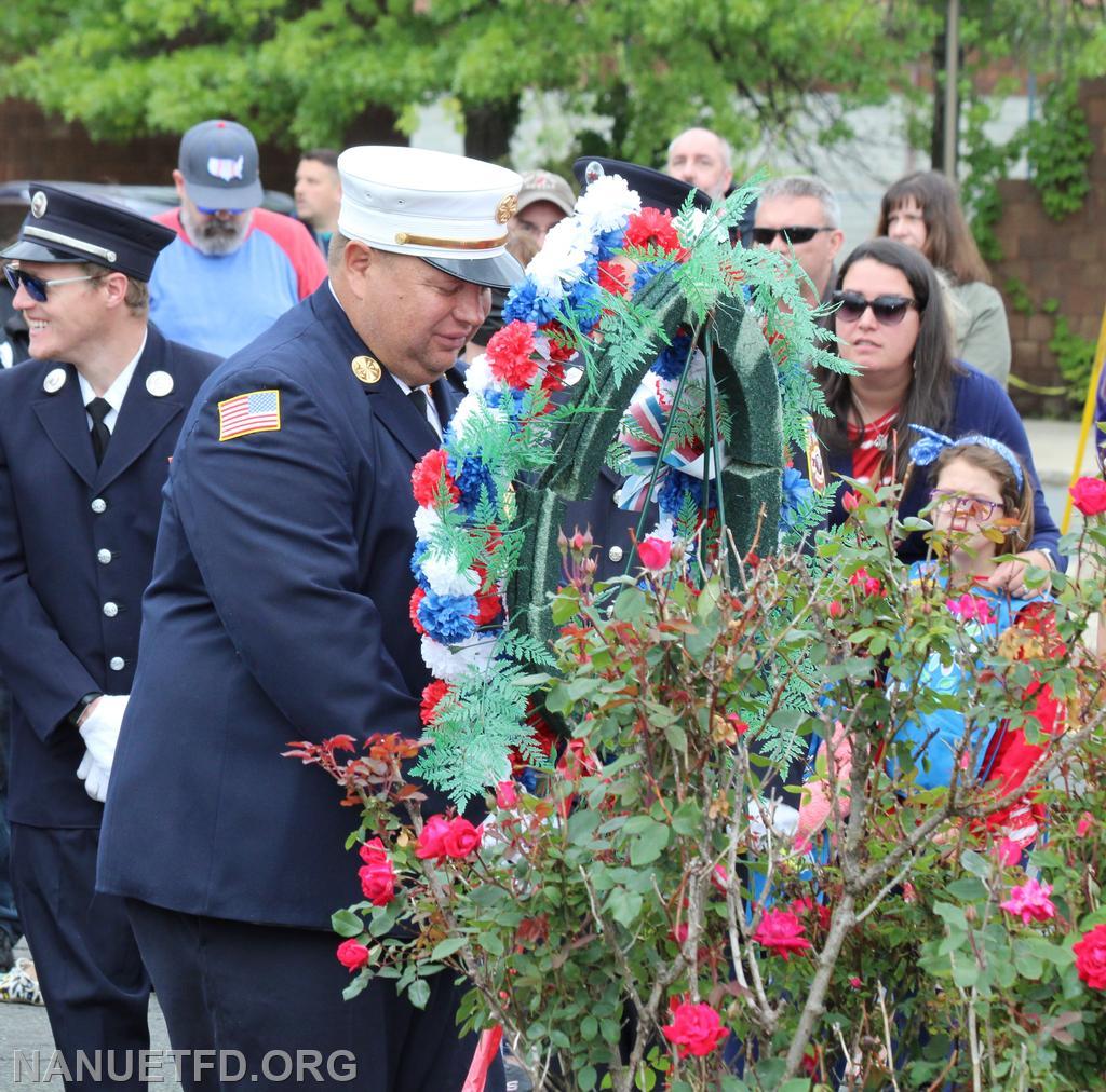 Nanuet Fire Department pays tribute to our fallen. Memorial Day 2021. Thank you for all who gave their all so we may be free. Photos by Vincent P Tuzzolino