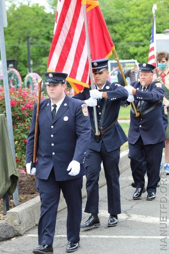 Nanuet Fire Department pays tribute to our fallen. Memorial Day 2021. Thank you for all who gave their all so we may be free. Photos by Vincent P Tuzzolino