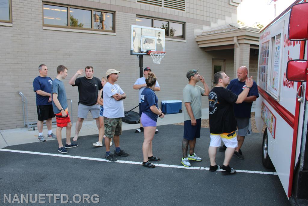 June 28, 2021. Thank you to the Nanuet Ladies Auxiliary for the Ice cream treats for us tonight. Also just a fun night for all the members for all their hard work. Photo's by Vincent P Tuzzolino
