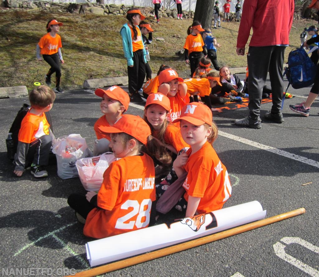 Nanuet FD helps kick off the 2019 Nanuet Little season. 3/30/2019. Photos by Vincent P Tuzzolino