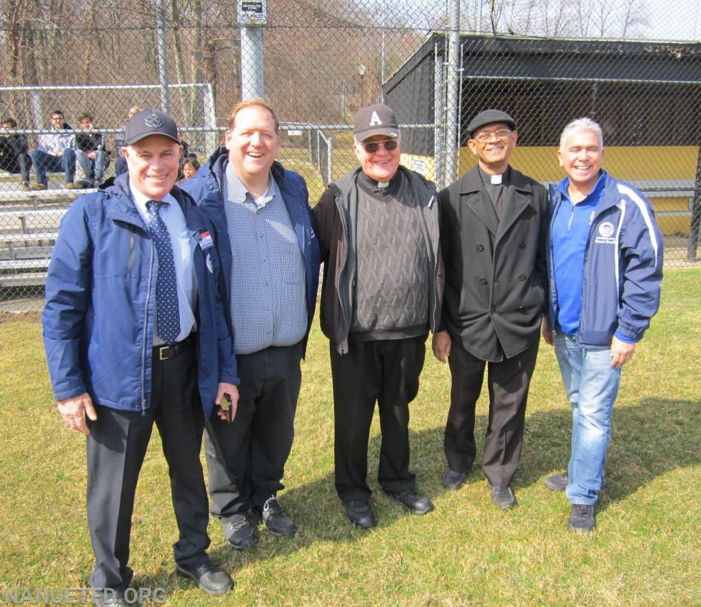 Nanuet FD helps kick off the 2019 Nanuet Little season. 3/30/2019. Photos by Vincent P Tuzzolino