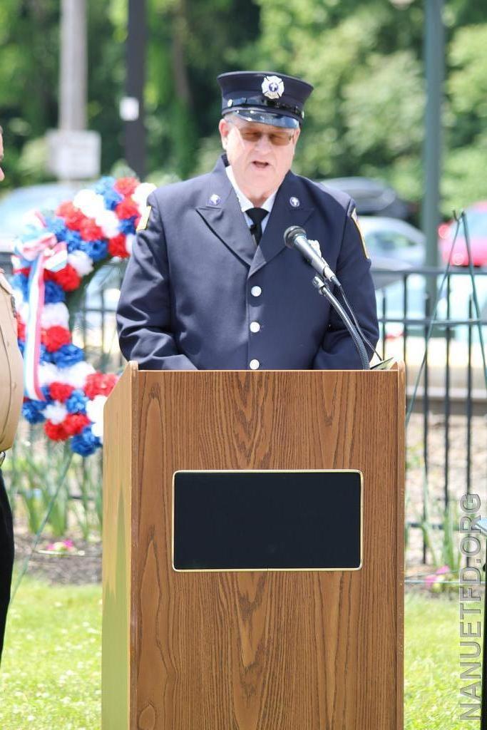 Memorial Day 2022. NFD pays tribute to all of the fallen. Photos by Vincent P Tuzzolino