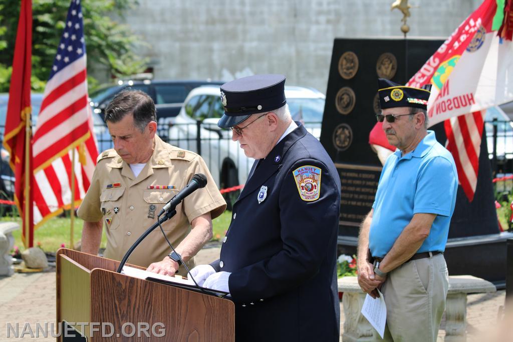 2022 Memorial Day Service. Nanuet New York. Photos by Vincent P Tuzzolino