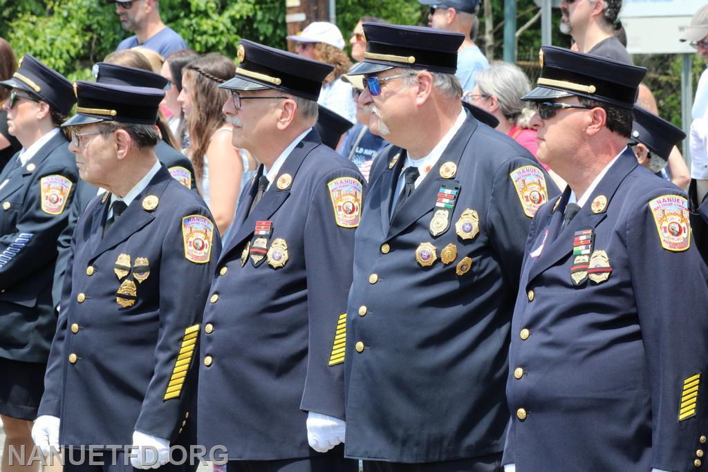 Memorial Day 2022. NFD pays tribute to all of the fallen. Photos by Vincent P Tuzzolino