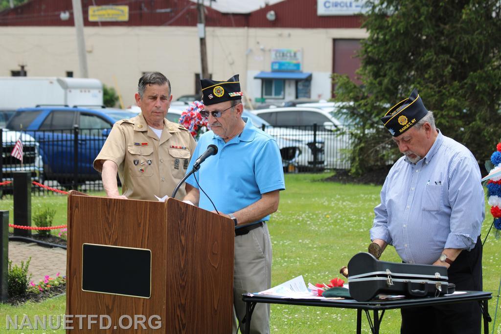 2022 Memorial Day Service. Nanuet New York. Photos by Vincent P Tuzzolino