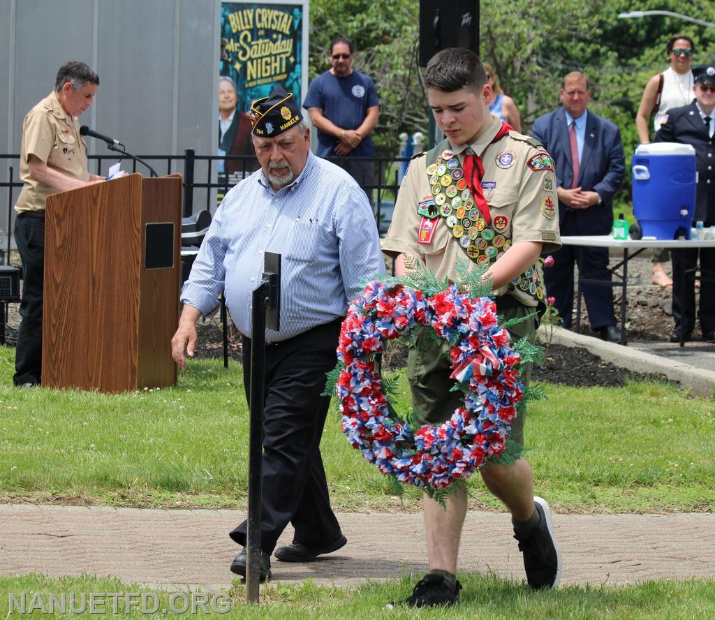 2022 Memorial Day Service. Nanuet New York. Photos by Vincent P Tuzzolino