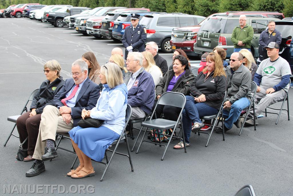 Nanuet Fire Department's Memorial Service October 1, 2022. 8-100.
Photo's by Vincent P Tuzzolino 