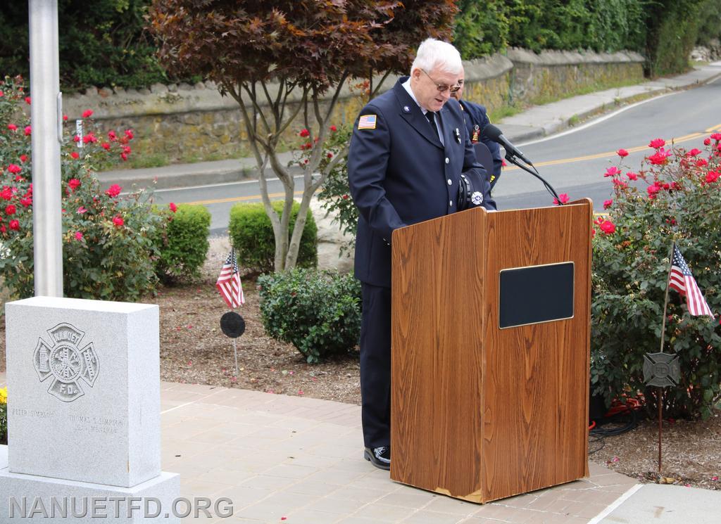 Nanuet Fire Department's Memorial Service October 1, 2022. 8-100.
Photo's by Vincent P Tuzzolino 