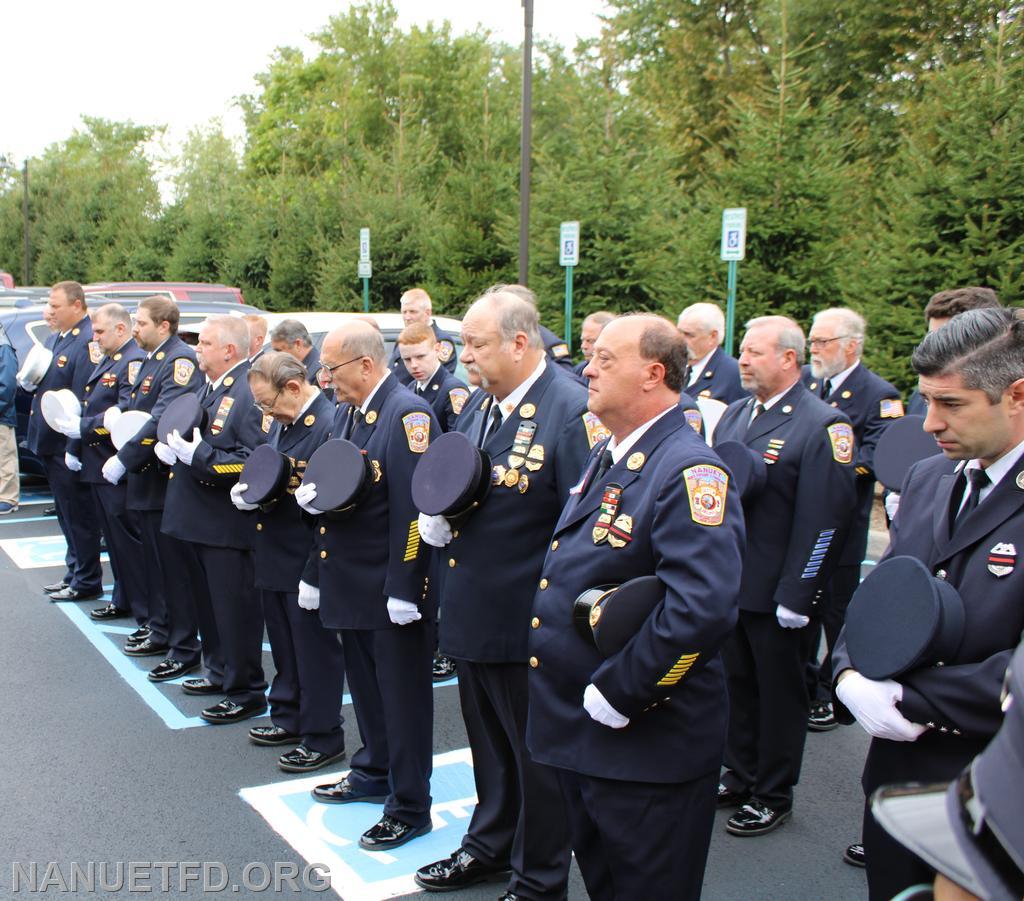 Nanuet Fire Department's Memorial Service October 1, 2022. 8-100.
Photo's by Vincent P Tuzzolino 